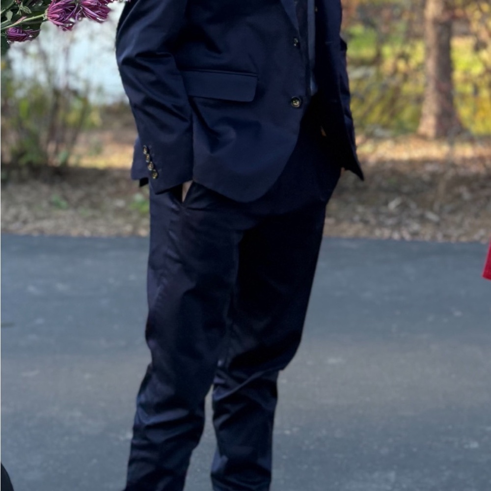 Murano Lucas Fit Men's Navy Blue slim fit Suit